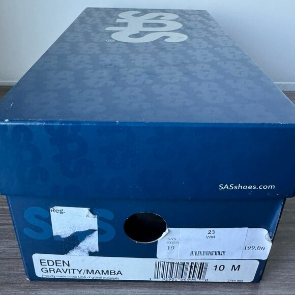 SAS Eden Gravity Women's Mary Jane Shoes $200 Black Mamba - Picture 13 of 14